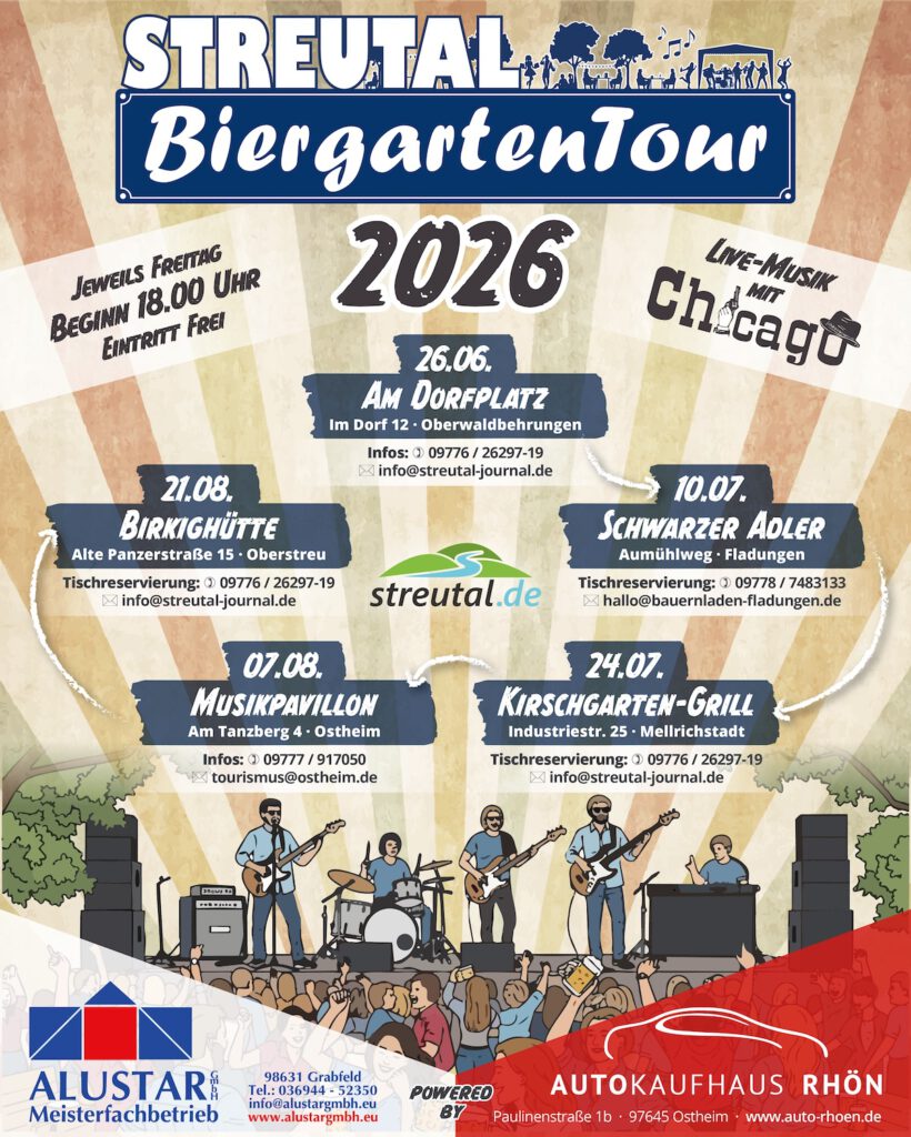 Streutal Biergartentour 2026